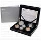 2014 Royal Mint UK Annual 6 Coin Set Piedfort Silver Proof £2 50p £1 Coins