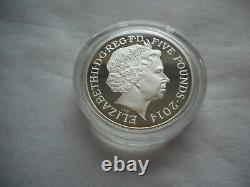 2014 UK 300th Anniversary Death Queen Anne Silver Proof Piedfort coin Lot # 224