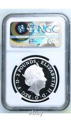 2015 Royal Mint 1oz £2 Silver Proof Britannia Ngc Pf70 Ultra Cameo