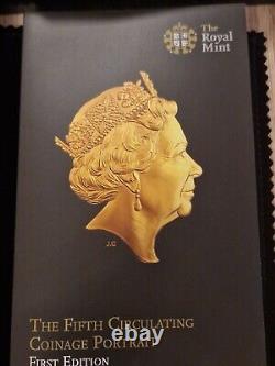 2015 Royal Mint 4th Portrait Final & 5th Portrait First Edition Silver Proof Set