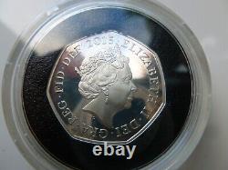 2015 Royal Mint Battle of Britain 75th Silver Proof PIEDFORT 50p Coin Box CoA