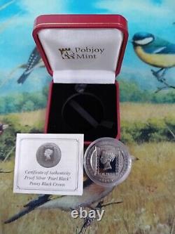 2015 Silver Proof Coin Pearl Black Crown 175th Anniversary of Penny Black