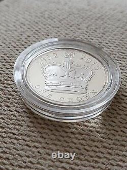 2015 The Longest Reigning Monarch Silver Proof £5 Five Pound Coin Bunc With Coa