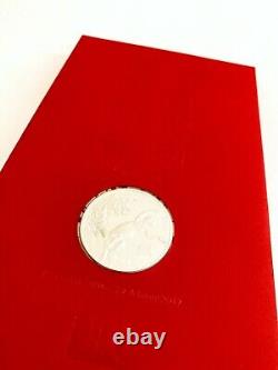2016 Lunar Year of The Monkey One Ounce Silver Proof Coin + Stamp The Royal Mint