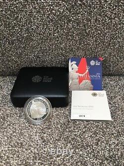 2016 Royal Mint Britannia £2 Two Pound Silver Proof 1oz Coin With COA