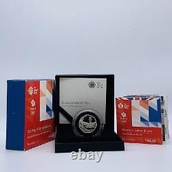 2016 Royal Mint Piedfort Silver Proof 50p Coin Team GB Rio Olympic Games