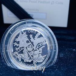 2016 Royal Mint Silver Proof Piedfort £1 One Pound Coin The Last Round Pound