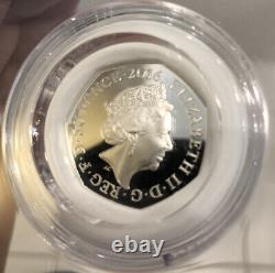 2016 SQUIRREL NUTKIN Silver Proof 50p Coin COA 07000 Royal Mint Beatrix Potter