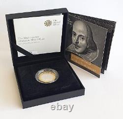 2016 The Shakespeare Histories, Silver Proof Piedfort £2 coin, Royal Mint