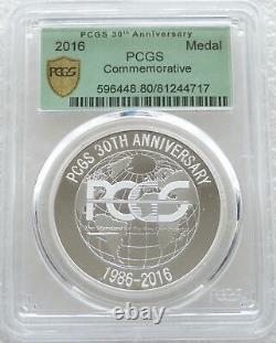 2016 United States PCGS 30th Anniversary Commemorative Silver Proof Coin Medal