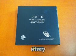 2016 W Proof Silver Eagle Limited Edition Proof Set In Ogp