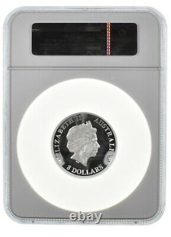 2016P Australian Wedge-Tailed 5 oz Silver $8, PF69 Ultra Cameo High Relief NGC
