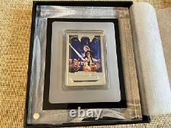 2017 1oz Proof Silver Niue Star Wars'Return Of The Jedi' Picture Coin