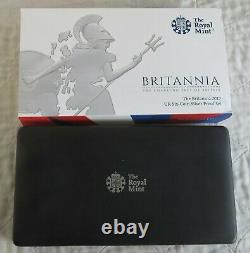 2017 BRITANNIA. 999 SILVER PROOF 6 COIN COLLECTION COMPLETE 1,347 sets