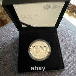 2017 Centenary Of The House Of Windsor Piedfort Silver Proof £5 Coin COA 886