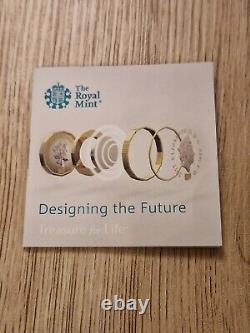 2017 Nations of the Crown Piedfort £1 One Pound Silver Proof Coin Box Coa