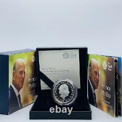2017 Royal Mint Prince Philip A Life Of Service Silver Proof £5 Five Pounds Coin