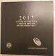 2017 S Us Mint Limited Edition Silver Proof Set Fifth Year Of Issue Omp & Coa