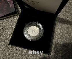 2017 UK Coin1x Royal Mint 50p Silver Proof Piedfort Coin Sir Isaac Newton
