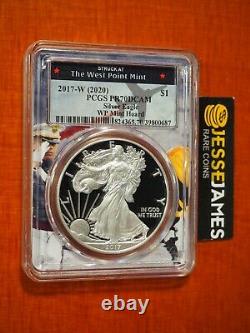 2017 W Proof Silver Eagle Pcgs Pr70 Dcam From 2020 West Point Mint Hoard Wp Core