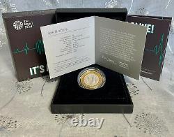 2018 FRANKENSTEIN £2 Silver Proof Coin Boxed & VERY LOW COA No 03 THREE RARE