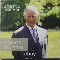 2018 Prince Charles £5 Silver Proof Royal Mint Coin Celebrating 70th Birthday