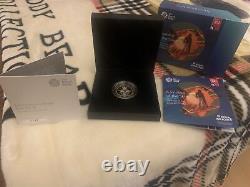 2018 Royal Mint RAF Badge Centenary £2 Pound Silver Proof PIEDFORT Coin Low COA
