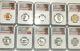 2018 S 50th Anniversary Reverse Proof Ngc Pf70 10 Coin Set Trolley Mint