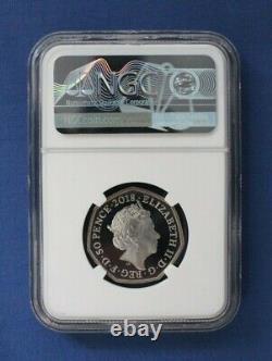 2018 Silver Proof 50p coin The Tailor of Gloucester NGC Graded PF69 with COA
