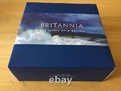 2018 UK Royal Mint Britannia 5 oz Silver Proof £10 Coin Brand New and Complete