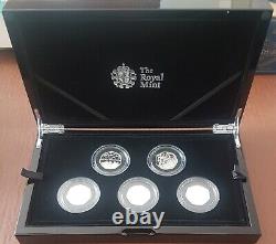 2019 50 Years of the 50p Silver Proof Military Coin Set + Royal Mint Box + COA