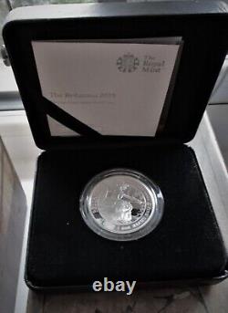 2019 BRITANNIA 1oz silver proof £2 coin. From Royal mint. UK