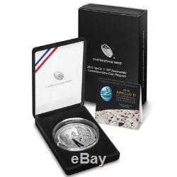 2019-P Proof $1 Apollo 11 50th Anniversary 5oz. Silver Coin, OGP & COA