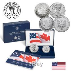 2019 Pride of Two Nations 2 Coin Set Limited Edition (U. S Mint Release)