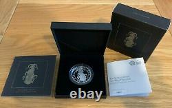 2019 ROYAL MINT SILVER PROOF QUEENS BEASTS THE YALE OF BEAUFORT £2 1oz COIN