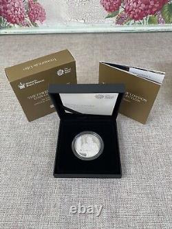 2019 Royal Mint Tower of London Yeoman Warders £5 Silver Proof Coin PIEDFORT