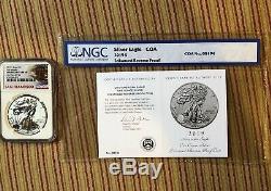 2019 S Enhanced Reverse Proof $1 American Silver Eagle NGC PF69 First Release