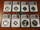 2019 S Proof Silver Eagle Ngc Pf70 First Releases 8 Coin Limited Edition Set