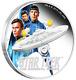 2019 Star Trek ENTERPRISE & CREW 2oz $2 Silver Proof Coin