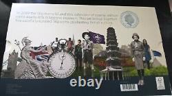 2019 UK 50 Years of the 50 p PIEDFORT Silver Proof Coin Culture Set Kew Gardens