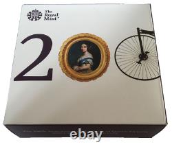 2019 UK Silver Proof £5 Coin 200th Anniversary Of The Birth Of Queen Victoria