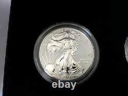 2019 W Enhanced Reverse Proof Silver Eagle Maple Leaf Pride of Two Nations Set