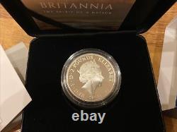 2020 1oz Silver Proof Britannia With COA Royal Mint Limited To 4,660 Units