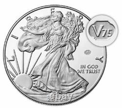 2020 END of WORLD WAR II 75th ANNIVERSARY SILVER EAGLE V75 NGC PF70 ULTRA CAMEO