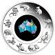 2020 GREAT SOUTHERN LAND 1oz SILVER PROOF OPAL COIN