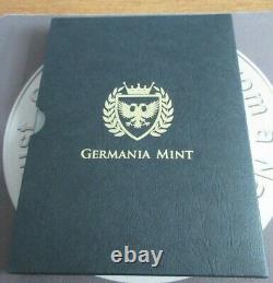 2020 Germania Mint. 999 Silver Proof 1oz 5 Marks Coin + Fantastic Box With COA