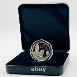 2020 Gibraltar UNITED WE CONQUER 80 Years Commando Silver Proof-Like 50p Coin