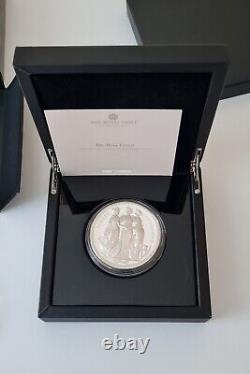 2020 Great Engravers Three Graces Royal Mint Five Ounce Silver Proof Coin