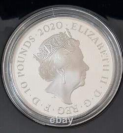 2020 Great Engravers Three Graces Royal Mint Five Ounce Silver Proof Coin