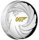 2020 JAMES BOND 007 1oz SILVER PROOF HIGH RELIEF COIN